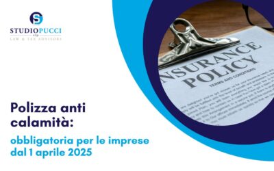 Polizza anti calamità: obbligatoria per le imprese dal 1 aprile 2025.