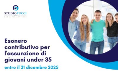 Novità in ambito contributivo: esonero per l’assunzione di giovani under 35